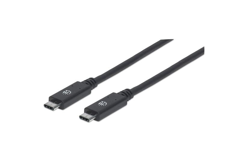 Manhattan 355223 Usb-kabel Usb Gen Gen Usb Sort