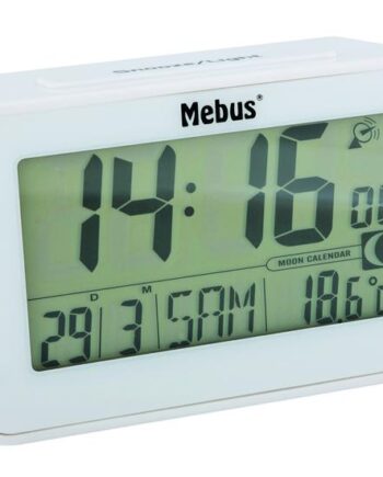 Mebus 51461 Vækkeur Hvid