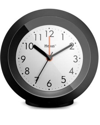 Mebus 25628 Vækkeur Quartz Alarmur Sort