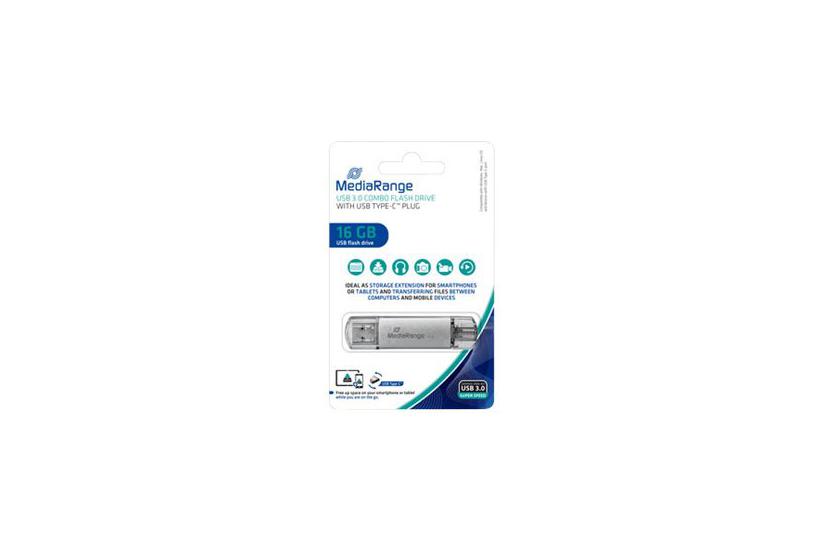 Mediarange Combo Usb Flashdrive 16 Gb
