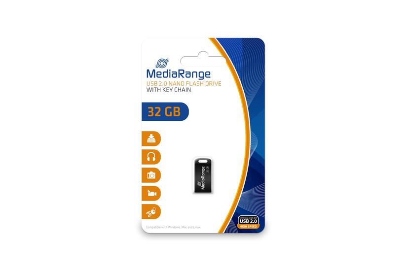 Mediarange Nano Usb Flashdrive 32 Gb