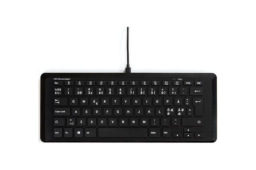 Mousetrapper Type Mini Tastatur Qwerty Nordisk Indgangsudstyr