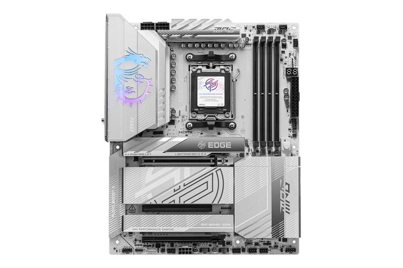 Msi Mpg X870e Edge Ti Wifi Bundkort Atx Socket Am5 Amd X870e
