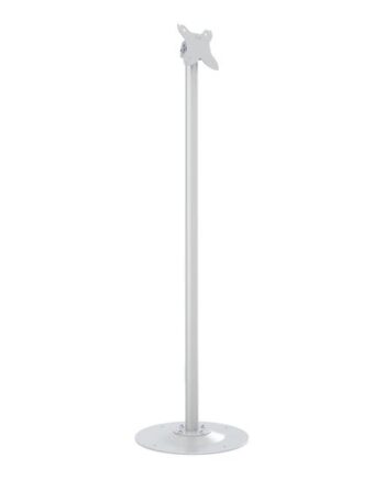 Multibrackets   Pro Series Stativ Enkelt Pol Hvid