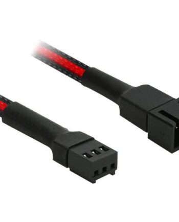 Nanoxia Single Sleeve Forlængerkabel Til Blæserstrøm   Pin Molex Til   Pin Molex 30 Cm
