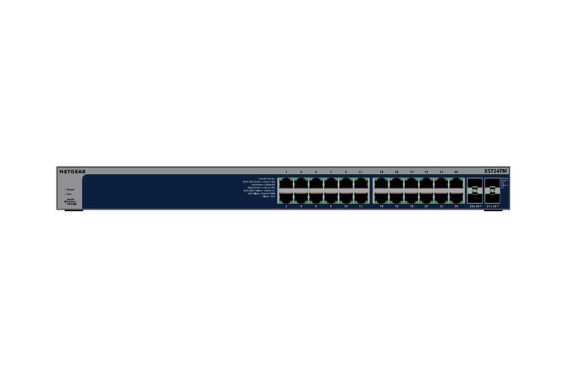 Netgear S3600 Series Xs724tm Switch 24 Porte Smart Monterbar På Stativ