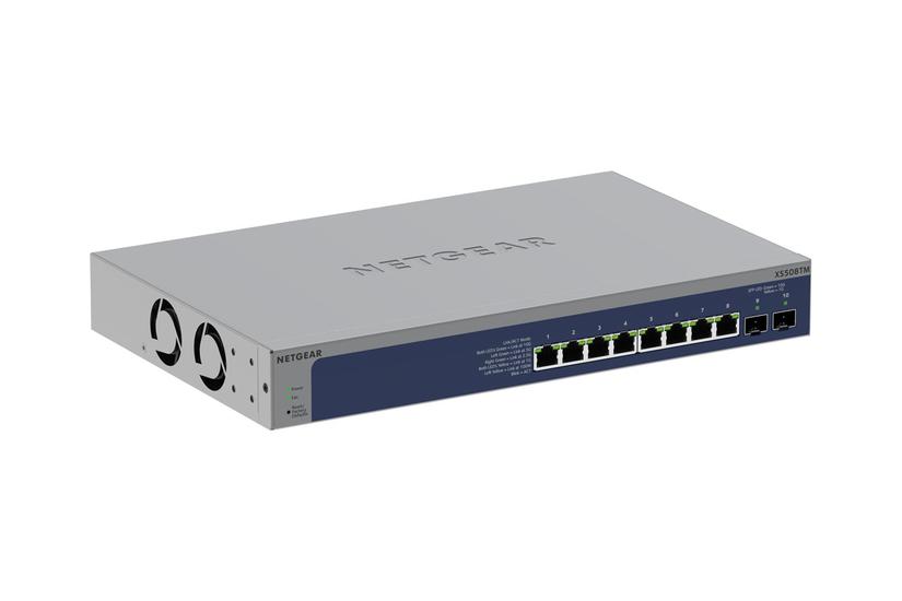 Netgear S3600 Series Xs508tm Switch Porte Smart Monterbar På Stativ
