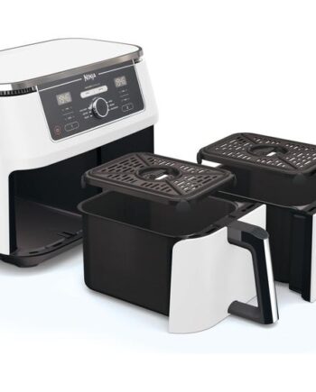 Ninja Foodi Max Dual Zone Af400euwh Dobbelt Varmluftssteger Hvid