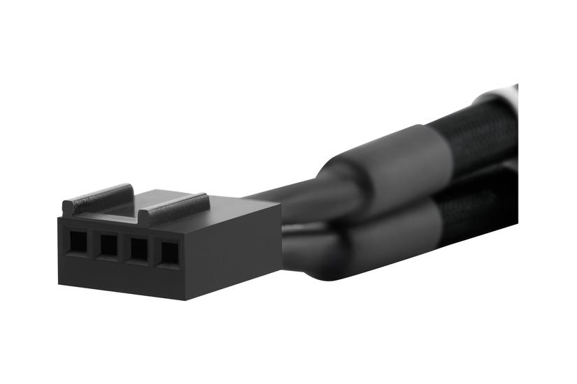 Noctua Na-syc1 Chromax Black Pin Pwm -splitter Blæser Strømkabel 11 Cm