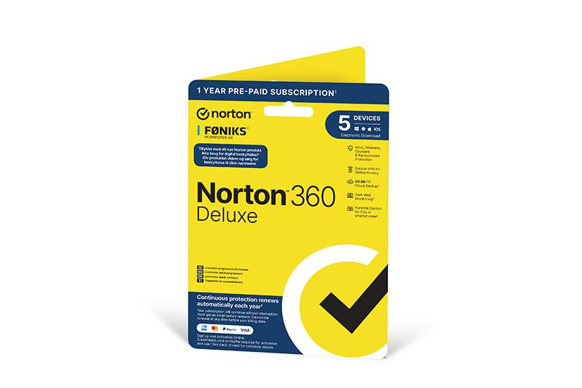 Norton 360 Deluxe år Enheder