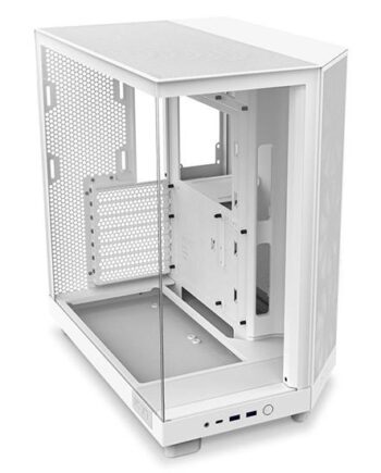 Nzxt H6 Flow Hvid Atx Kabinet