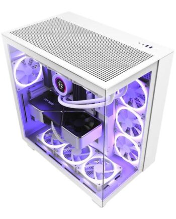 Nzxt H9 Flow Hvid Atx Kabinet