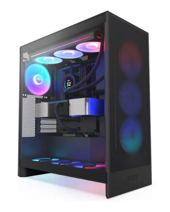 Nzxt H7 Flow Rgb Sort  2024  Atx Kabinet