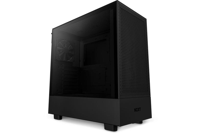 Nzxt H5 Flow Sort Atx Kabinet