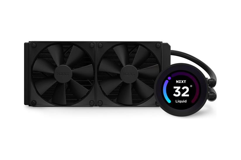 Nzxt Kraken Elite 240 Processors Flydende Kølesystem Med Lcd-display