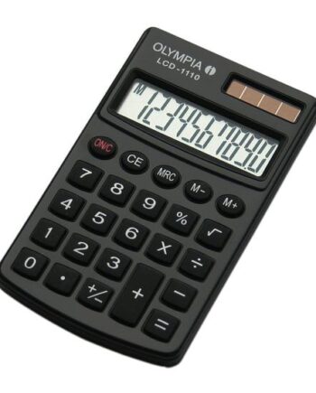 Olympia Lcd 1110 Regnemaskine Lomme Basis Sort