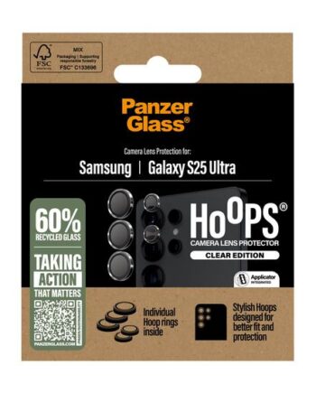 Panzerglass Hoops Clear Edition Objektiv Beskyttelse For Mobiltelefon