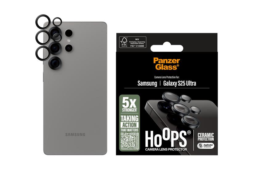 Panzerglass Hoops Objektiv Beskyttelse For Mobiltelefon Keramisk