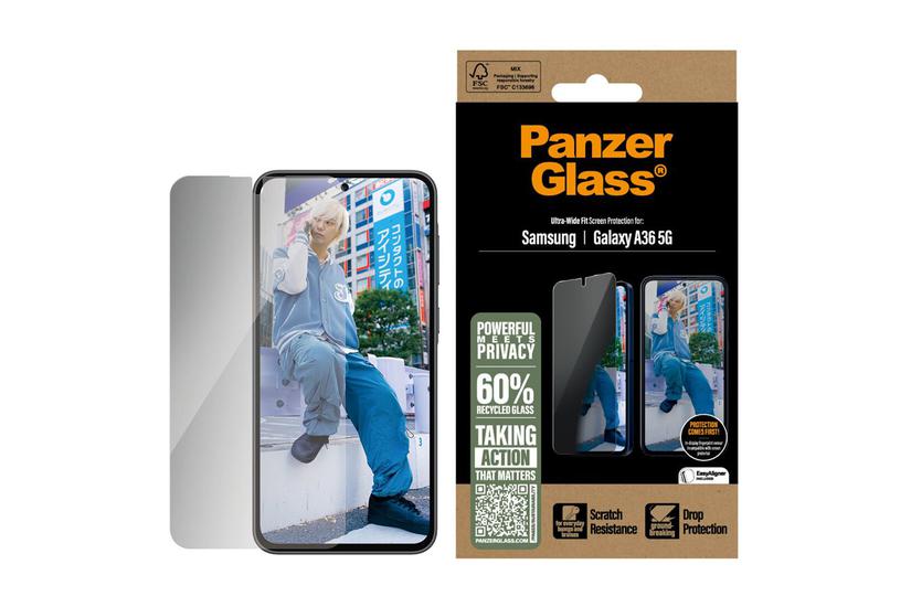 Panzerglass Privacy Skærmbeskytter For Mobiltelefon Ultrabred Pasform