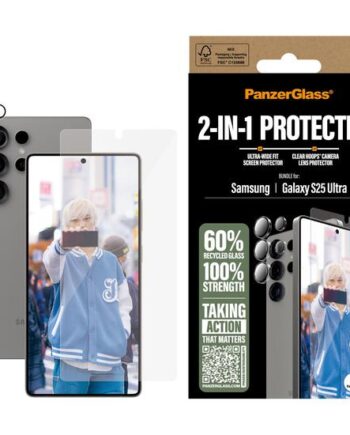 Panzerglass  - -  Bundle Skærm   Linse Beskyttelsessæt For Mobiltelefon Ultrabred Pasform Med Easyaligner