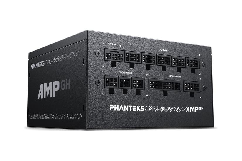 Phanteks Amp Gh 750 Strømforsyning 750w 80 Plus Gold Atx12v Sort