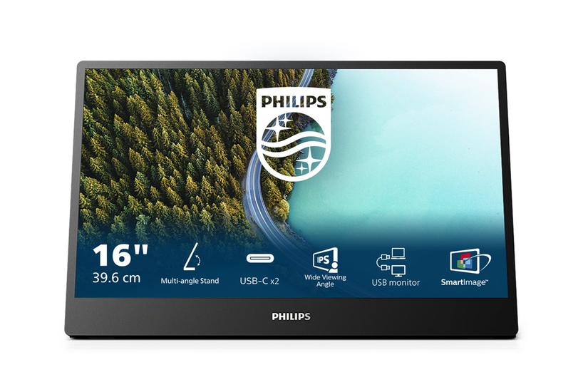 Philips 16b1p3302d Skærm Wled 16 Quot Ips 4ms Full Hd 1920x1080 Ved 75hz