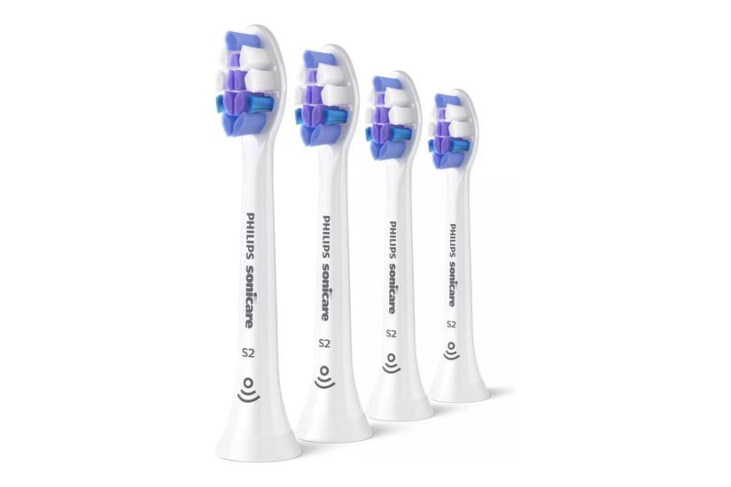 Philips Sonicare S2 Sensitive Hx6054 Ekstra Tandbørstehoved Hvid