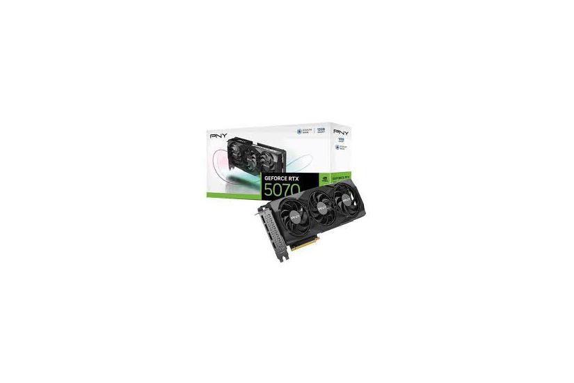 Pny Geforce Rtx5070 12gb Gddr7 Triple Fan Dlss Grafikkort