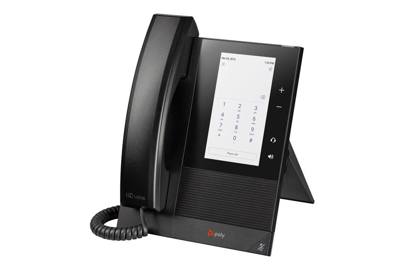 Poly Ccx 400 Til Microsoft Teams Voip-telefon Med Opkalds-id Opkald Venter