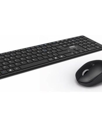 Port Connect Professional Executive Pack Sæt Med Mus Og Tastatur Kan Genoplades Qwerty Nordisk Indgangsudstyr