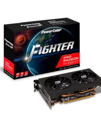 Powercolor Axrx 6500xt 4gbd6-dh Oc Grafikkort Amd Radeon Rx 6500 Xt   Gb Gddr6