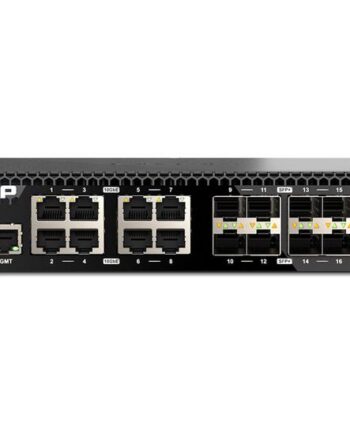 Qnap Qsw-m3216r-8s8t Switch 16 Porte Administreret Monterbar På Stativ