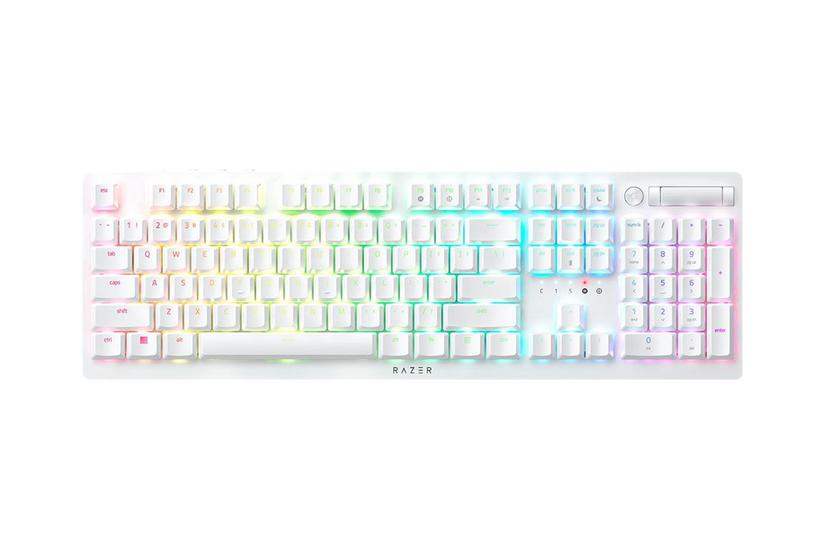 Razer Deathstalker V2 Pro Trådløst Tastatur Usa Hvid