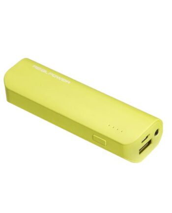 Realpower Pb-2600 Lithium-ion  Li-ion  2600 Mah Grøn  Lime