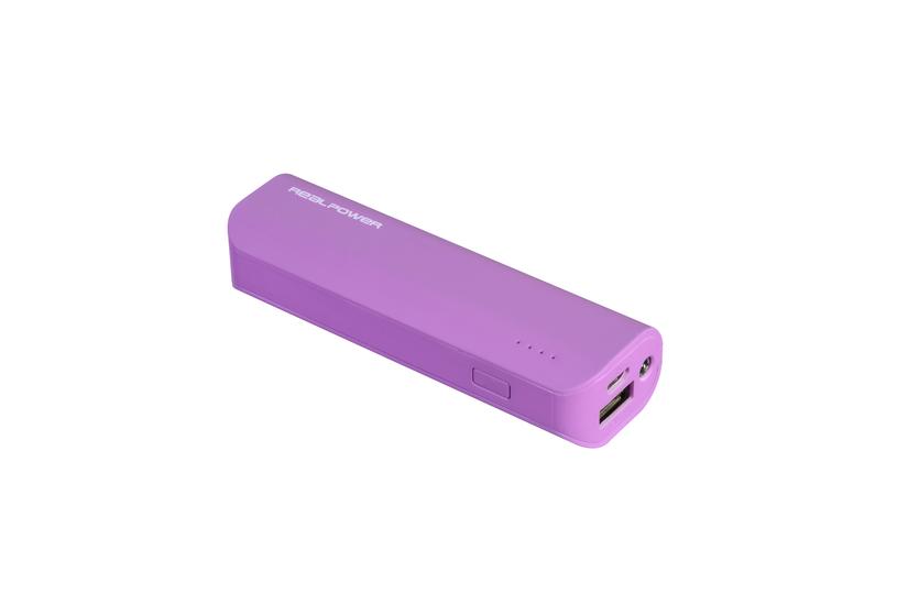 Realpower Pb-2600 Lithium-ion Li-ion 2600 Mah Lyserød