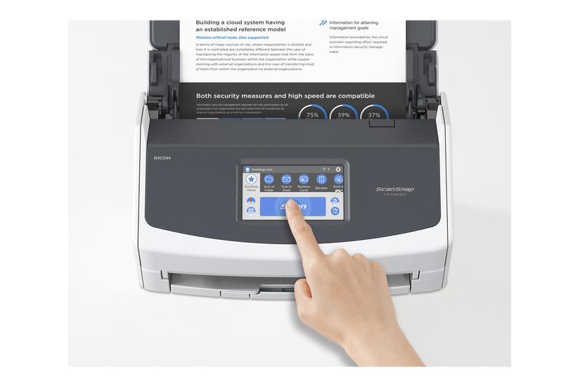 Ricoh Scansnap Ix1600 Dokumentscanner Desktopmodel Wi-fi Usb Gen