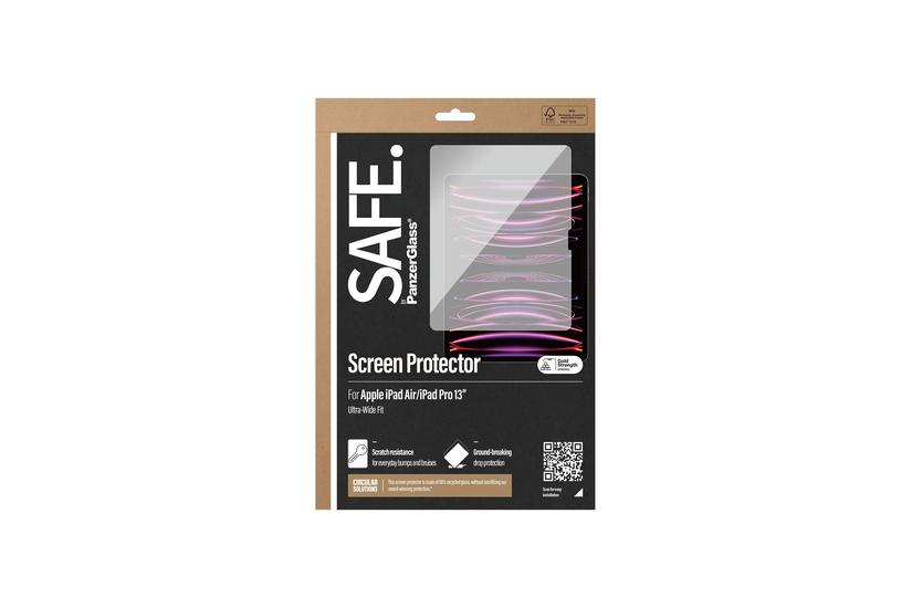 Safe By Panzerglass Skærmbeskytter For Tablet Ultrabred Pasform