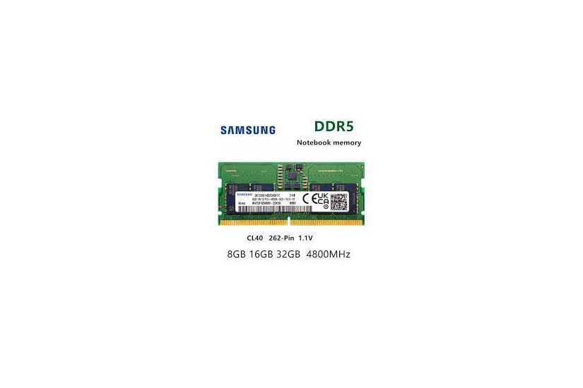 Samsung 32gb Ddr5 Ram 4800mhz So Dimm 262-pin Cl40