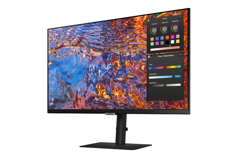 Samsung 27 Quot Skærm Viewfinity S8 S27b800pxpxen 4k 3840x2160 Ips Usb- Sort