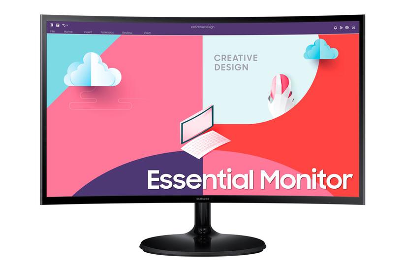 Samsung S24c360eau Skærm Led Baglys 24 Quot Amd Freesync Va 4ms Full Hd 1920x1080 Ved 75hz