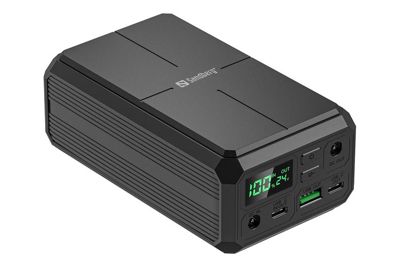 Sandberg Powerbank Pd Bærbar Computer Dc5521 Usb- Usb 100 Watt