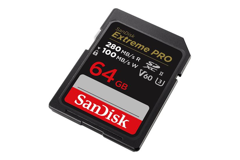 Sandisk Extreme Pro Flashhukommelseskort 64 Gb Sdxc Uhs-ii