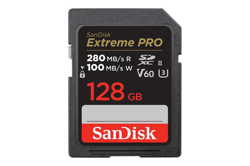 Sandisk Extreme Pro Flashhukommelseskort 128 Gb Sdxc Uhs-ii