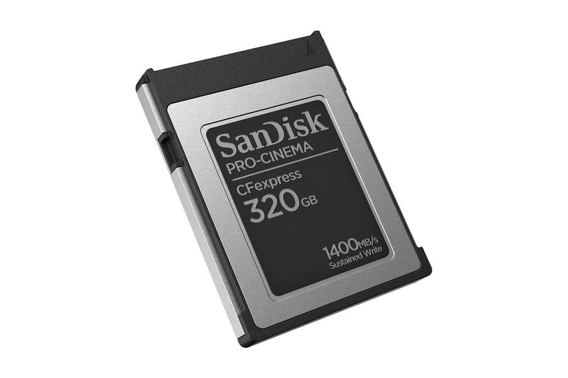 Sandisk Pro-cinema Flashhukommelseskort 320 Gb Cfexpress Type
