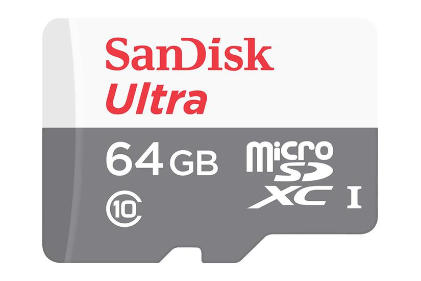 Sandisk Ultra Flashhukommelseskort 64 Gb Microsdxc Uhs-