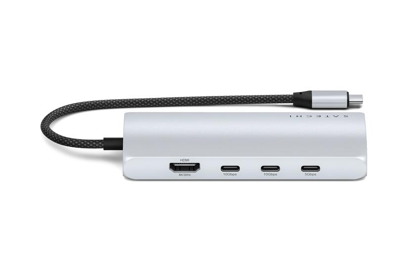 Satechi Dockingstation Usb- Usb4 Thunderbolt Thunderbolt Hdmi Usb- Thunderbolt Usb4 1gbe