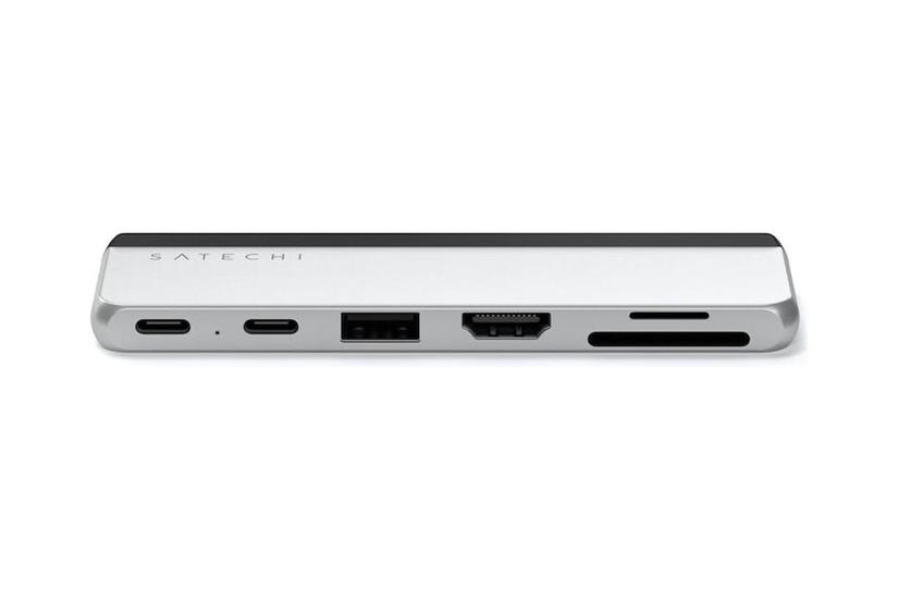 Satechi Dual Usb- Hub Dockingstation Usb- Hdmi Usb4