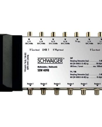 Schwaiger Satelit   Jordisk Signal Multikontakt