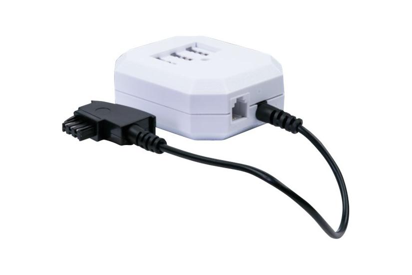 Schwaiger Telefonadapter 20 Cm Hvid