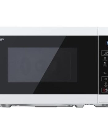 Sharp Yc-ms02e-  Mikrobølgeovn Fritstående Hvid